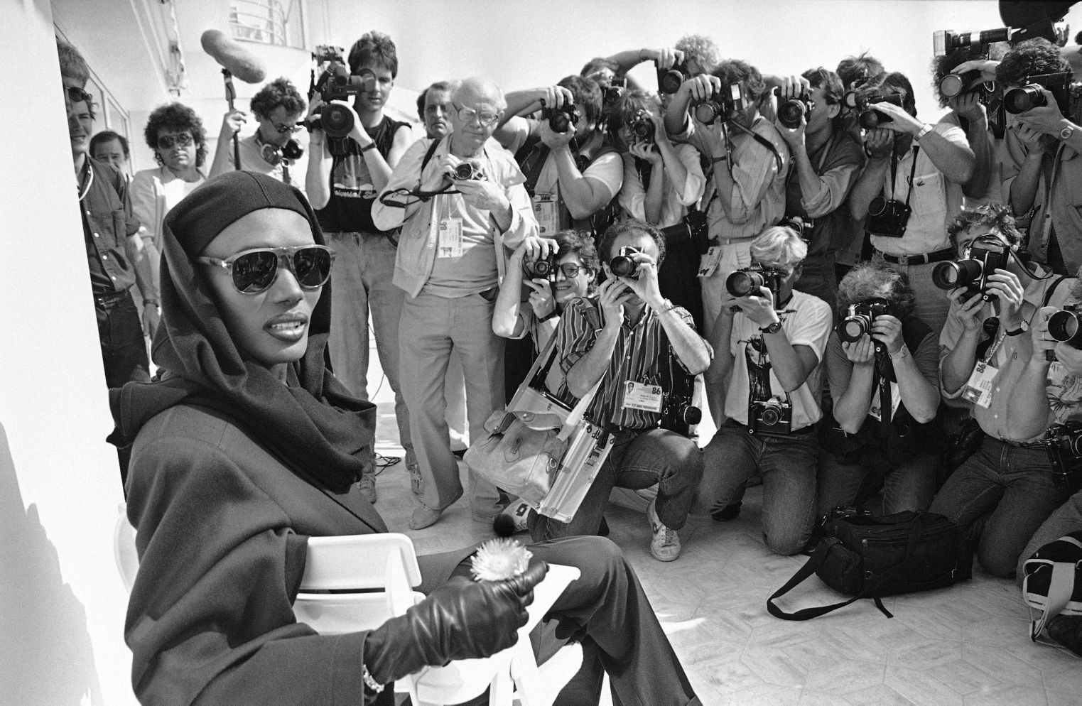 American Singer Grace Jones